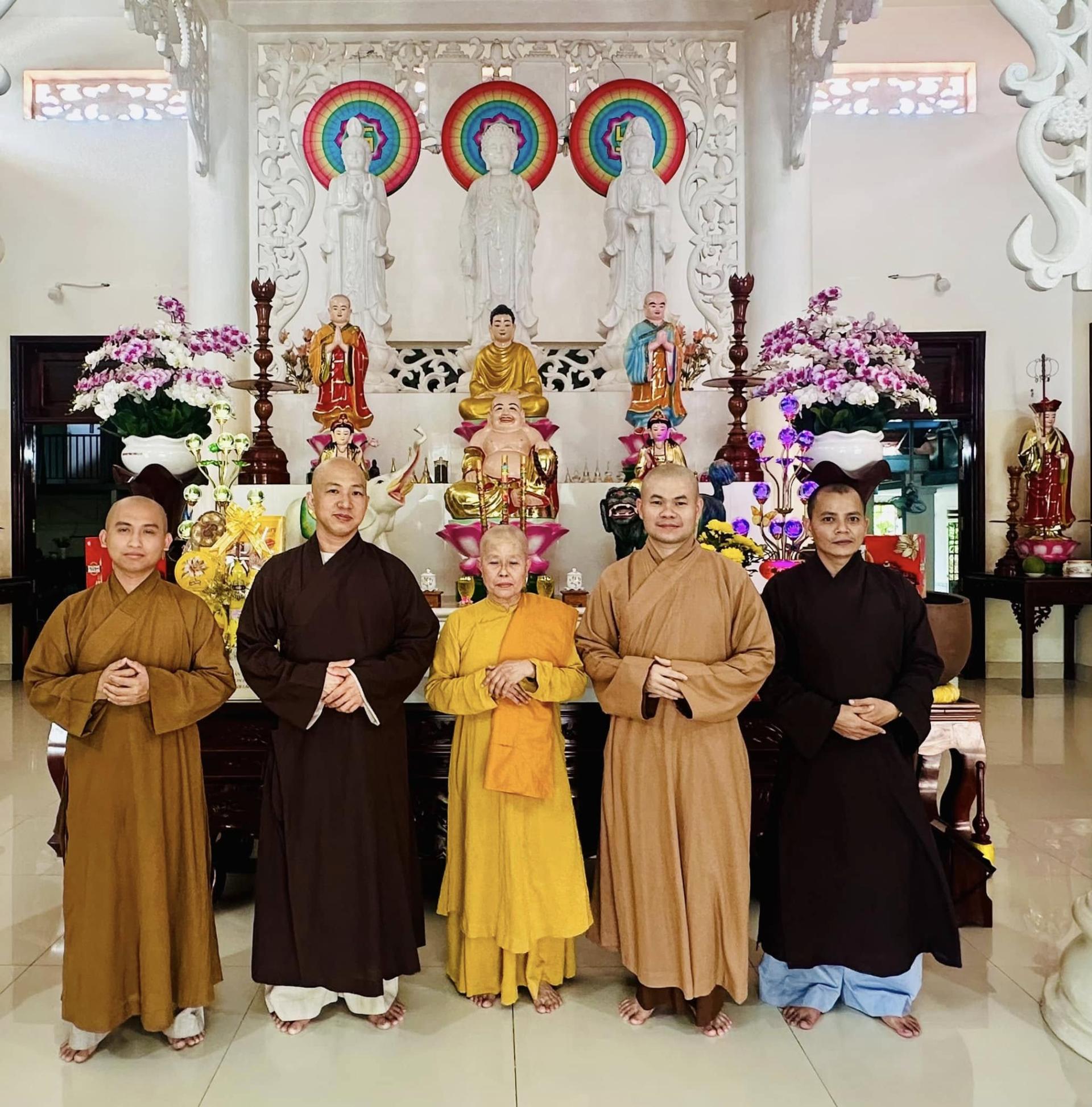 BÀ RỊA VŨNG TÀU: Thừa lệnh Hoà thượng Trưởng Ban Ban Quản Trị Tông phong thăm, chúc tết các tự viện Tông phong tại tỉnh Bà Rịa Vũng Tàu